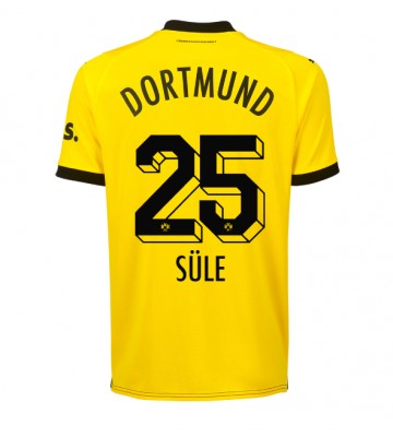 Borussia Dortmund Niklas Sule #25 Replika Hjemmebanetrøje 2023-24 Kortærmet